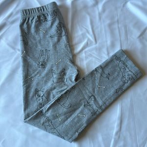 Hanna Andersson size 6-7 dog print leggings